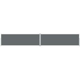  Uvlačiva bočna tenda antracit 160 x 1000 cm | Eponuda.com