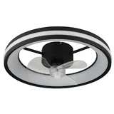 Stropni ventilator Gatian (Crna, Promjer: 495 mm, 30 W)
