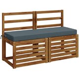  Jastučić za klupu SOEST 100% poliester Plava 100 x 40 x 8 cm Slike