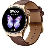 LITE3 pro pametni sat gps, 1.32", 2 narukvice, roze gold