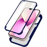 AVIZAR Ovitek iPhone 13 Mini, zadnji del iz pleksiglasa z Svetlomodra obroba, (20616082) Cene