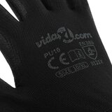 Rukavice za rad 12 pcs Crna 10 / xl Poliester | Eponuda.com