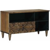 TV ormar s ladicama Smeđa 80 x 33,5 x 46 cm Čvrsto drvo manga | shoptok.hr