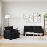  Set sofe 2 pcs Crna 162 x 80 x 85 cm tkanina | Eponuda.ba