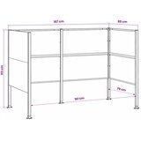  Ekran za kante za smeće 167 x 85 x 113 cm Čelik - Maslinastozelena 167 cm bez uzorka | shoptok.hr