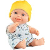 Paola Reina Lutka beba Đulio, 21 cm, Žuto-bela Cene