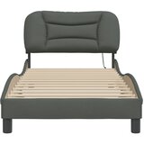 Okvir kreveta s LED-om bez madraca Hvar 90x200 cm od tkanine | Eponuda.com