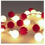 1V292 - LED lanac 20xLED/2xAA 1,8 m topla bela