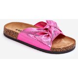 Kesi Lady's slippers with shiny bow Pink Cristina Cene