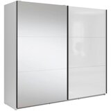 MID.YOU OMARA Z DRSNIMI VRATI, bela, visoki sijaj, prozorno | Shoptok.si