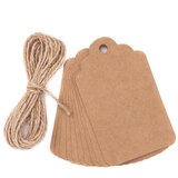  Kartonske etikete za dekoraciju - 12 kom (pribor za scrapbooking) Cijene