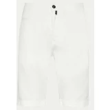 Pierre Cardin Kratke hlače iz tkanine 34770/000/5002 Bela Modern Fit