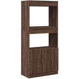 vidaXL Visoka omara rjavi hrast 63x33x140 cm inženirski les | Shoptok.si