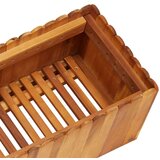  Posuda za sadnju od masivnog bagremovog drva 150x30x25 cm | shoptok.hr