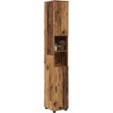 vidaXL visoka kopalniška omara z vrati star les 30 x 35 x 192 cm | Shoptok.si