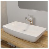  Pravokotni umivalnik bele barve dimenzije 71 x 39 cm | Shoptok.si