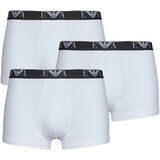 Emporio Armani Boksarice 3 PACK TRUNK AF14131 Bela Cene