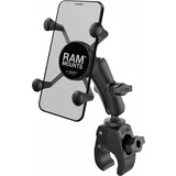 Ram Mounts X-Grip Phone Mount with RAM Tough-Claw Small Clamp Base