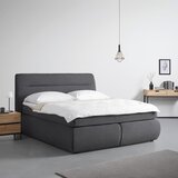 Bessagi Home Postelja Boxspring Bella, Siva, Z Nadvložkom, 180x200 Cene