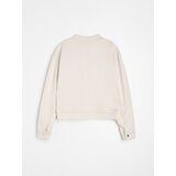 Sinsay Bluza na kopčanje s dodatkom viskoze i džepovima soft touch | shoptok.hr