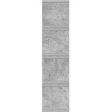  Stalak za CD-ove 4 kom. Betonska siva 40 x 17 x 17 cm | shoptok.hr