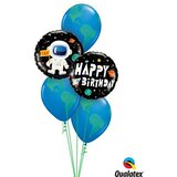  buket balona srećan rođendan astronaut Cene