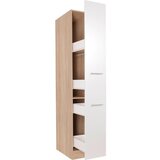 RESPEKTA Izvlečna Omara Merle, Barva Hrasta, Bela | Shoptok.si