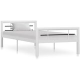 vidaXL Okvir za krevet bijelo-crni metalni 90 x 200 cm Cijene
