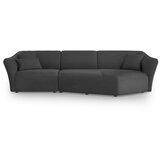 Cosmopolitan Design Tamno siva kutna garnitura od bouclé tkanine Tokyo – | shoptok.hr