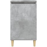  Noćni ormarić siva boja betona 40x35x70 cm konstruirano drvo | shoptok.hr