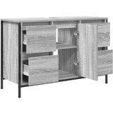 Ormarić za Lavabo - Umivaonik s ladicama siva sonoma 90x34 5x60 cm | shoptok.hr