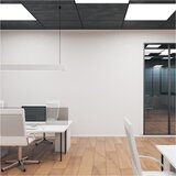  LED površinski panel BRISBANE LED/36W/230V 4000K 59,5x59,5 cm crna | Eponuda.com