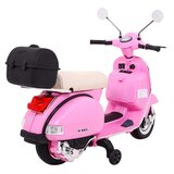 Ramiz Otroški Skuter Na Akumulator Vespa GTS Roza | Shoptok.si