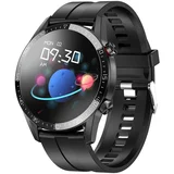 Y2 pro pametni sat, 1.28" zaslon, dual bluetooth, IP68, crni