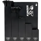 7KBS500 komplet vezica 100 mm, 150 mm, 200 mm, 300 mm, 360 mm crna 500 kom.