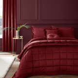 Catherine Lansfield Rdeče prešito pregrinjalo 220x220 cm Kingsley – | Shoptok.si