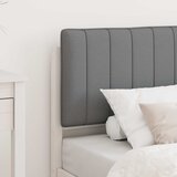  Krevetni okvir s tapiciranim uzglavljem Svijetlo siva Svjetlosiva 205.5 x 85.5 x 84.5 cm | Shoptok.si
