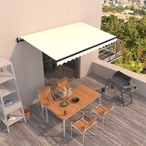 Tenda Avtomatsko zložljiva tenda 450x350 cm krem Cene