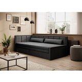 ELTAP Temno siva raztegljiva/s prostorom za shranjevanje sedežna garnitura iz šenilje 214 cm Fulgeo – | Shoptok.si