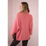 Włoski V-neck sweater ginger Ingwer dark pink Cijene