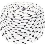 vidaXL Pleteni brodski konop bijeli 6 mm x 25 m poliesterski Cijene