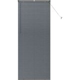 vidaXL Zavjesa za prozor sa zavjesama Ostalo Tamnosiva 90 x 220 cm Aluminij | shoptok.hr