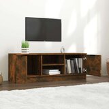 vidaXL TV omarica dimljeni hrast 102x35x36,5 cm konstruiran les | Shoptok.si