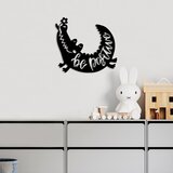 Wallity zidna dekoracija Be Possitive, 52x46cm, Crna | ePonuda.com