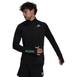 Adidas Men's T-Shirt Adizero Warm 1/2 Zip LS Black | shoptok.hr