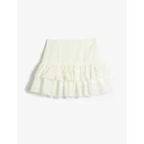 Koton Scalloped Mini Skirt with Ruffles