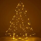  Svjetlosni ukras 100 LED dioda toplo bijela bor | shoptok.hr
