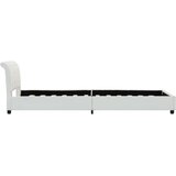  Okvir za krevet od umjetne kože bijeli 90 x 200 cm | shoptok.hr