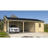 Male kuće GARAŽA VAASA 836 × 595 cm sa šindrom | shoptok.hr