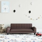  Dječja fotelja smeđa 90x53x30 cm od umjetne kože cijene
